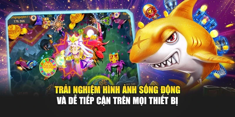 Trải nghiệm hình ảnh sống động và dễ tiếp cận trên mọi thiết bị